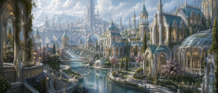 The Elven District of Wintershield